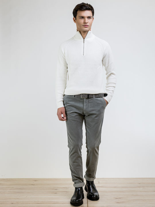 Men's Trousers Chinos Light Grey