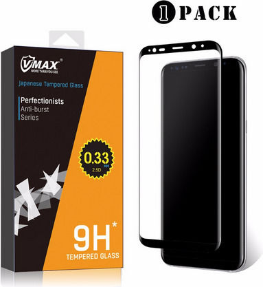 Vmax 3D 0.23mm Full Face Tempered Glass Λευκό (Galaxy S8)