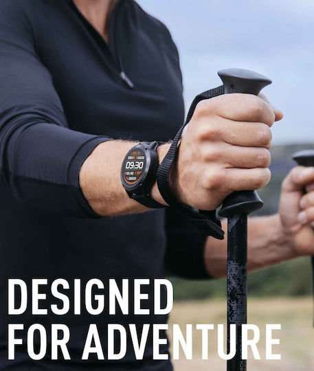 Reflex Active Series 18 45мм Смартчасовник с Пулсомер (Черен)