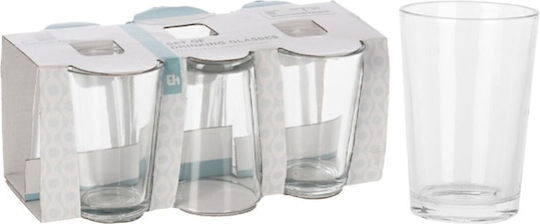 Excellent Houseware Set Gläser Wasser aus Glas 200ml 6Stück