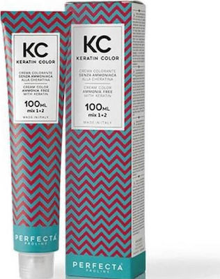 Faipa Perfecta Keratin Color Haarfarbe kein Ammoniak 1B Black Blue 100ml