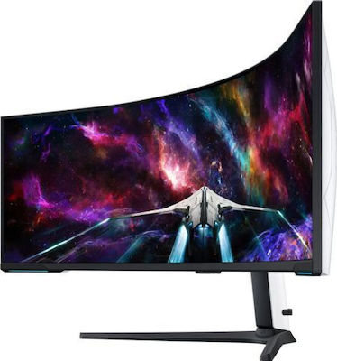 Samsung Odyssey Neo G9 LS57CG954 Ultrawide VA HDR Gebogen Spiele-Monitor 57" 7680x2160 240Hz mit Reaktionszeit 1ms GTG