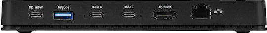 Unitek KVM & Data Switch D1077A