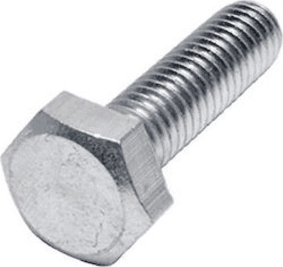 Șurub Hexagon Galvanizat cu Diametru M6 și Lungime 30mm