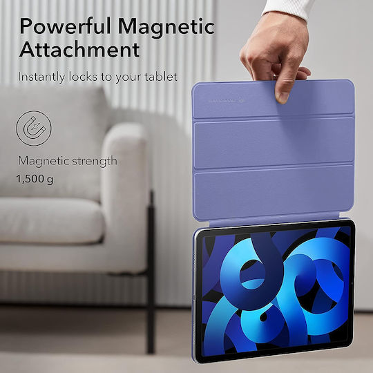 ESR Rebound Флип Капак Лилав Калъф За Таблети (iPad Air 2020/2022)