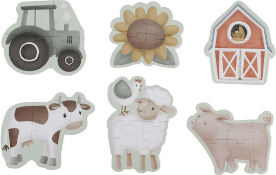 Kids Puzzle Little Farm for 2+ Years 24pcs Little Dutch
