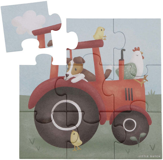 Παιδικό Puzzle Little Farm για 2+ Ετών 35pcs Little Dutch