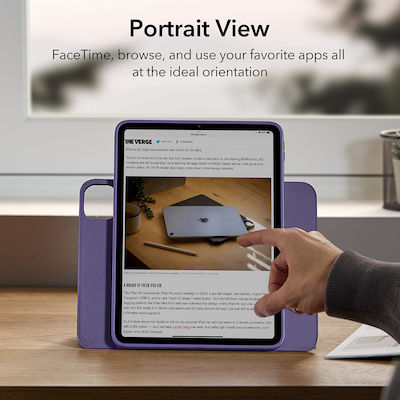 ESR Shift Flip Cover Purple (iPad Pro 12.9")