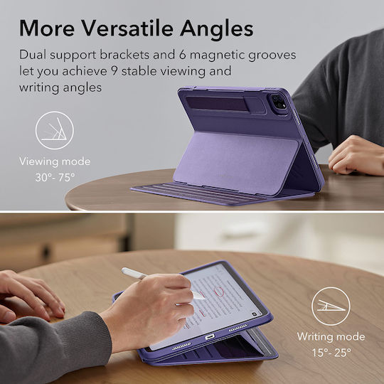ESR Shift Magnetic Flip Cover Purple (iPad Pro 2015 12.9")