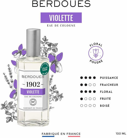 Berdoues 1902 Violette Eau de Cologne 125ml
