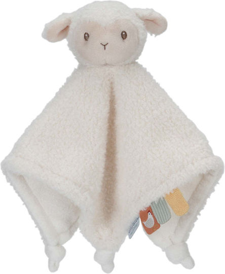 Little Dutch Babytuch Rassel White