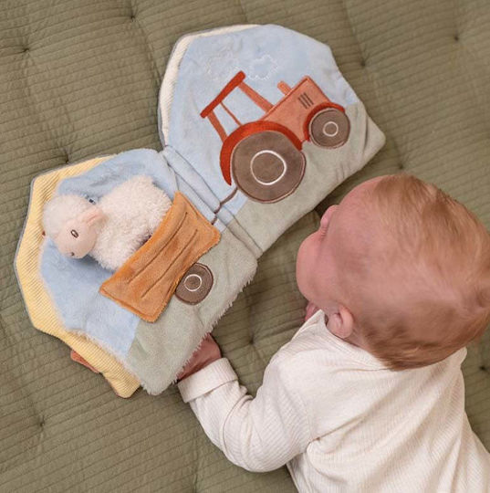 Little Dutch Activity Book Little Farm made of Fabric with Sounds for 0++ Months