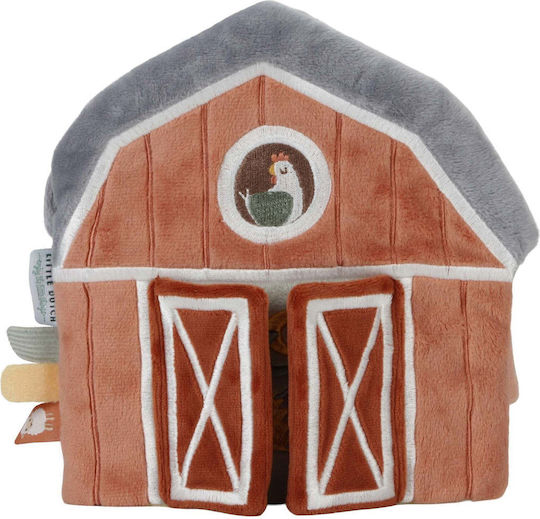 Little Dutch Activity Book Little Farm made of Fabric with Sounds for 0++ Months