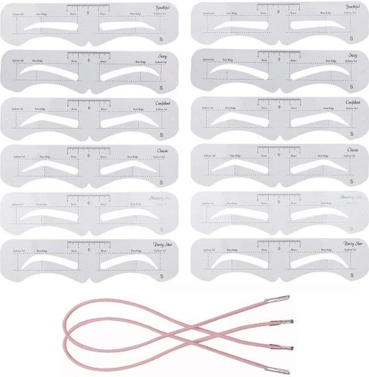 Eyebrow Makeup Kit 6 Pieces