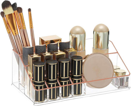 Songmics Kosmetikorganisator Mit 3 Schubladen Transparent 24x18,5x13,5cm