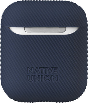 Native Union Curve Силиконов Калъф в Тъмносин Цвят за Apple AirPods 1/2