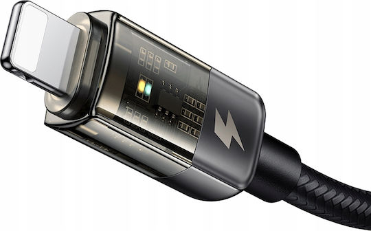 Mcdodo LED USB-C to Lightning Cable 36W Μαύρο 1m CA-3160