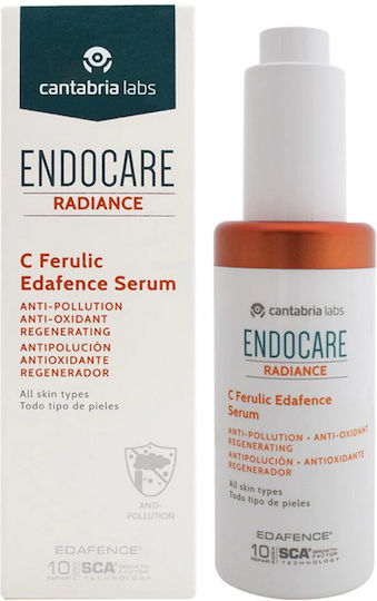 Cantabria labs Endocare Radiance C Ferulic Edafence Αντιγηραντικό Serum Προσώπου με Βιταμίνη C 30ml