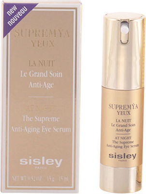 Sisley Paris Αnti-aging Eyes Serum Supremya Yeux La Nuit the Supreme Anti-Aging S Suitable for All Skin Types 15ml