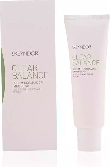 Skeyndor Serum Clear Balance Pore Refining Repair Anti-îmbătrânire Serum pentru Fata cu Retinol pentru Acnee 50ml