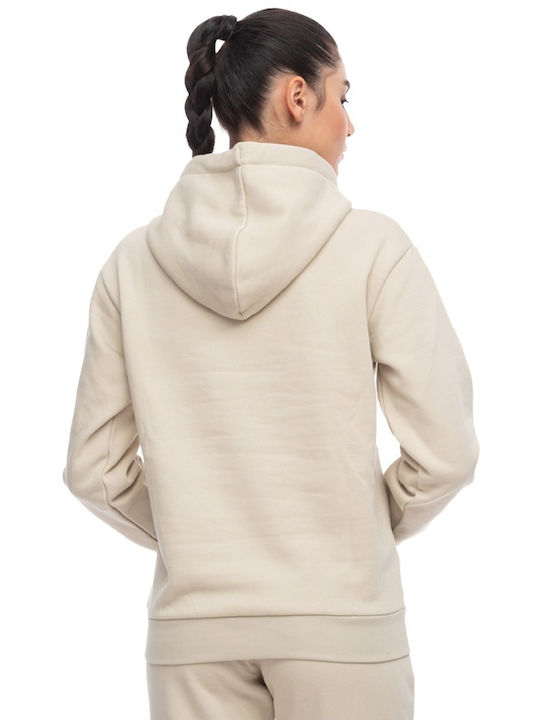 Be:Nation Women's Hooded Sweatshirt Beige