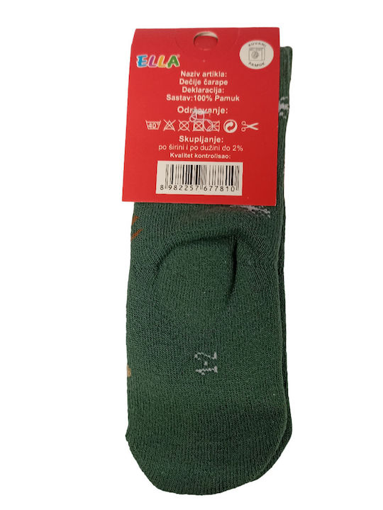 Ella Kids' Socks Green