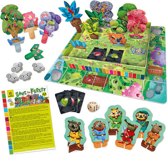 Board Game Let's Save the Forest 3+ Years Old (IT) Ludattica