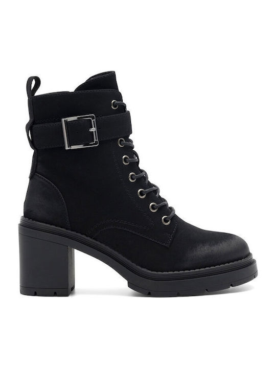 Stiefeletten Damen Schwarz
