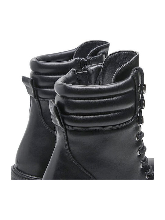 Ghete Dama Chelsea Culoare Full Face Negru