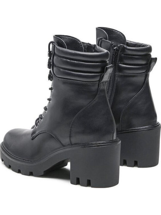 Ghete Dama Chelsea Culoare Full Face Negru