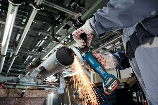 Bosch GWS 18V-10 P Grinder 125mm Battery Brushless 2x5Ah