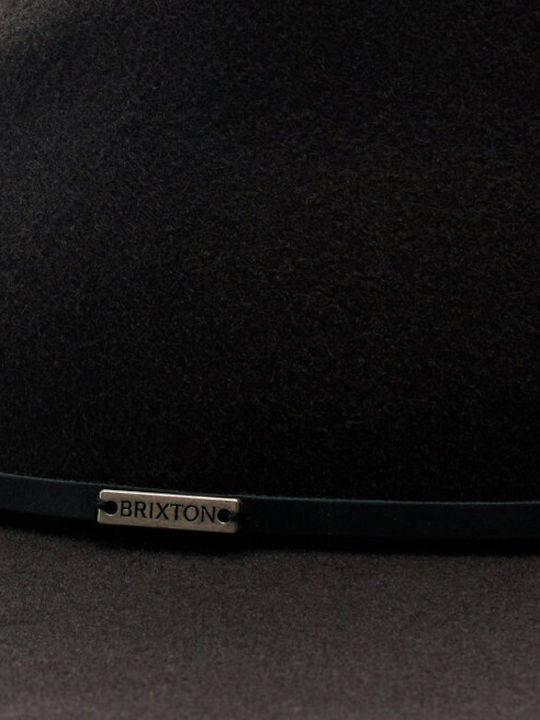 Brixton Femei Fabric Pălărie Fedora Black