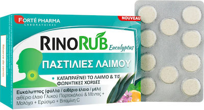 Forte Pharma Rinorub Lozenges Eucalyptus 20pcs