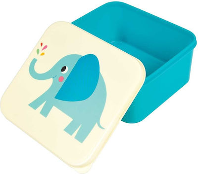 REX Kids Lunch Plastic Box Gray L13.5xW15cm