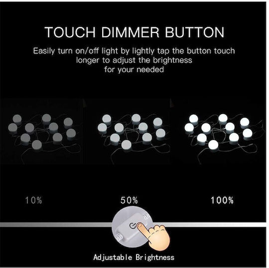 Electric Vanity Mirror LED Light