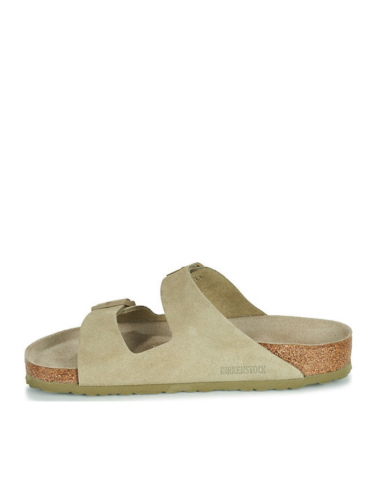 Arizona Sfb Δερμάτινα Ανδρικά Σανδάλια Faded Khaki Regular Fit