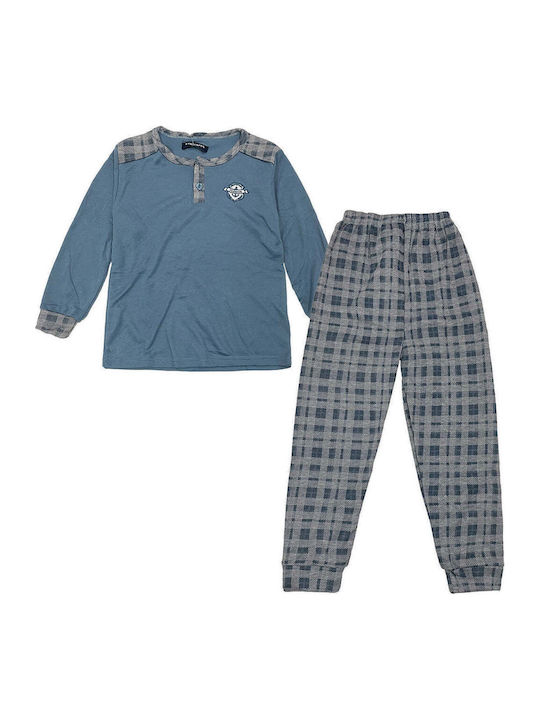 Ustyle Kids' Pajamas Winter Cotton Blue