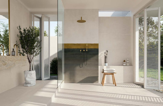Imola Fliese Boden / Wand Innenbereich 120x60cm White