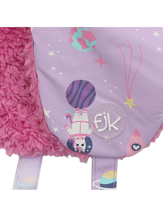 Trapper Kids Beanie Fabric Purple