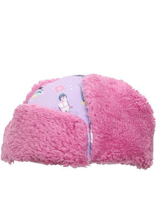 Trapper Kids Beanie Fabric Purple