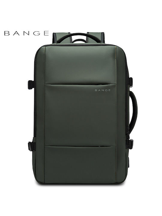 Bange 1908 Plus Αδιάβροχη Τσάντα Πλάτης για Laptop 17.3" με Θύρα USB σε Χακί χρώμα