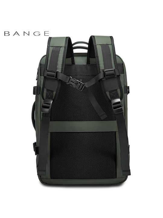 Bange 1908 Plus Αδιάβροχη Τσάντα Πλάτης για Laptop 17.3" με Θύρα USB σε Χακί χρώμα