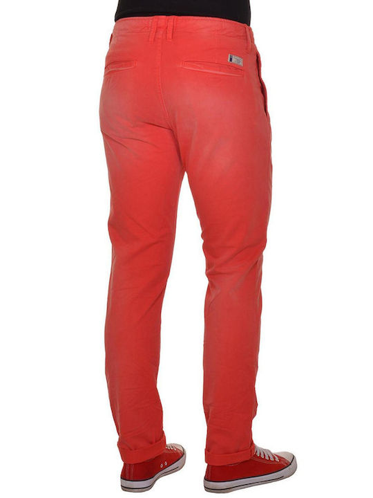 Red Spot Men's Jeans Pants RED