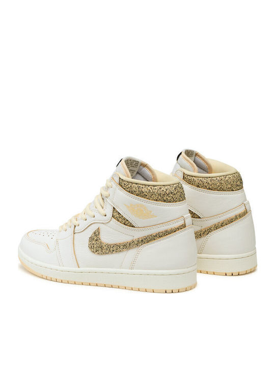 Air  1 Retro High OG Herren Stiefel Ail / Pale Vanilla / Black