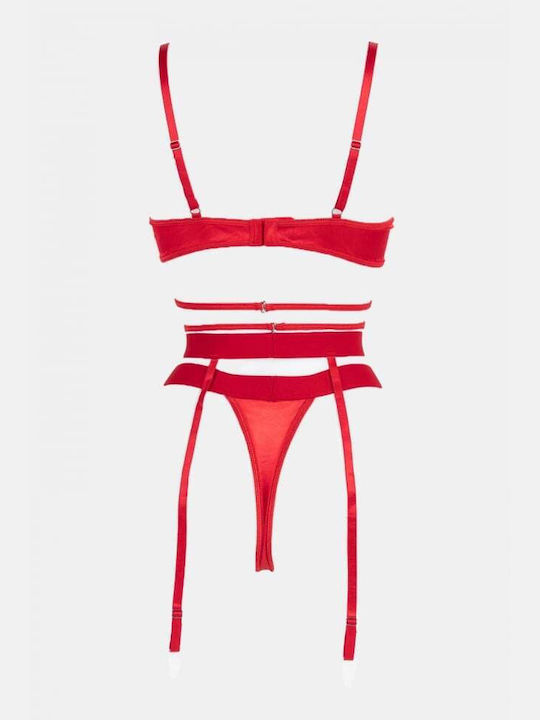 Decoro Sexy Bodysuit Rot