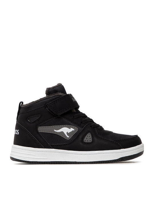 Kids Sneakers High with Scratch Black
