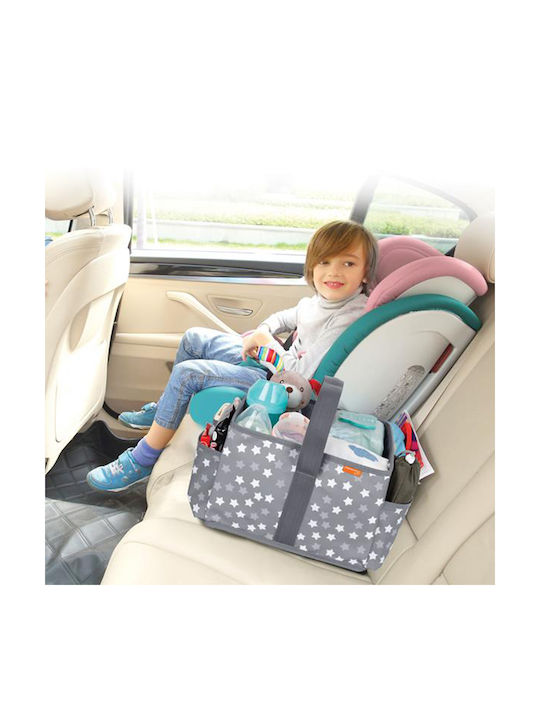 Dreambaby Kinderzimmer-Aufbewahrungskörbe Kosmetik Stars Grau