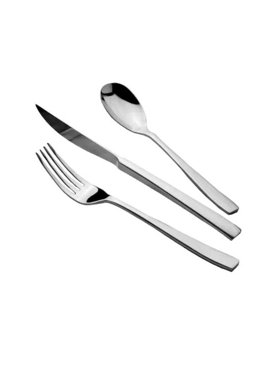 GTSA Inox Table Fork Set Silver Atlanta 21cm 12pcs