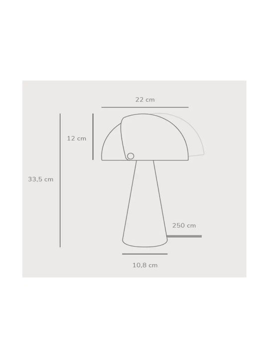 Nordlux Decorative Lamp with Socket for Bulb E27 Brown