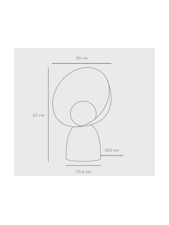 Nordlux Decorative Lamp with Socket for Bulb E14 Gray